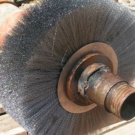 Eine Maschine zum sauber machen eines Brunnen